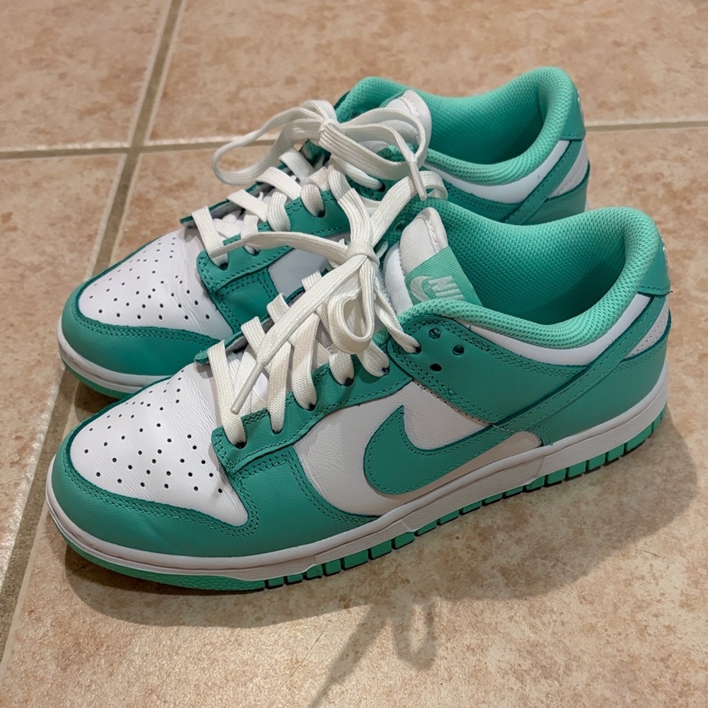 Green Glow Nike Dunks